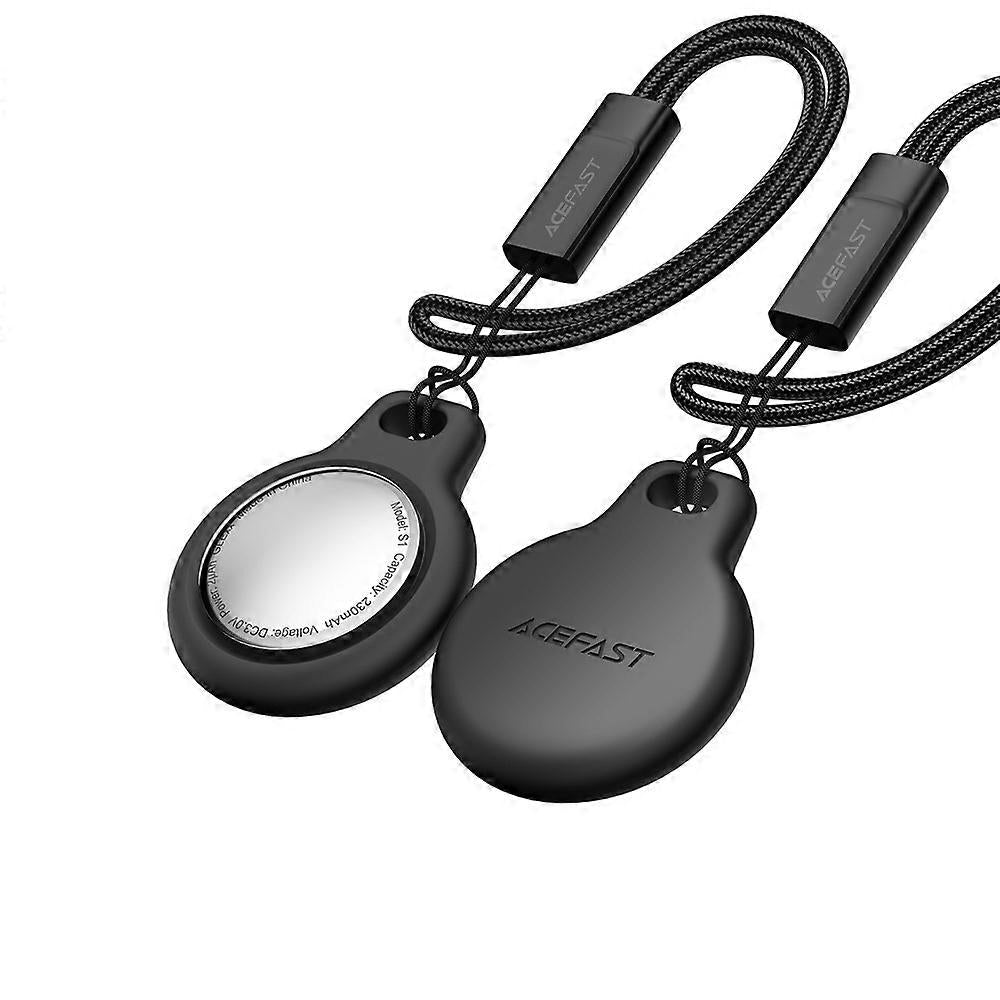 Acefast SmartTag S1 for iOS Series, Set of 4 pieces, Gray