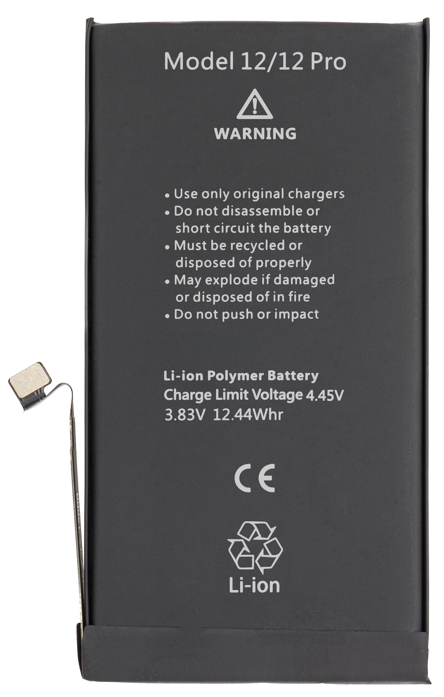 Batteri Apple iPhone 12 / 12 Pro, hög kapacitet