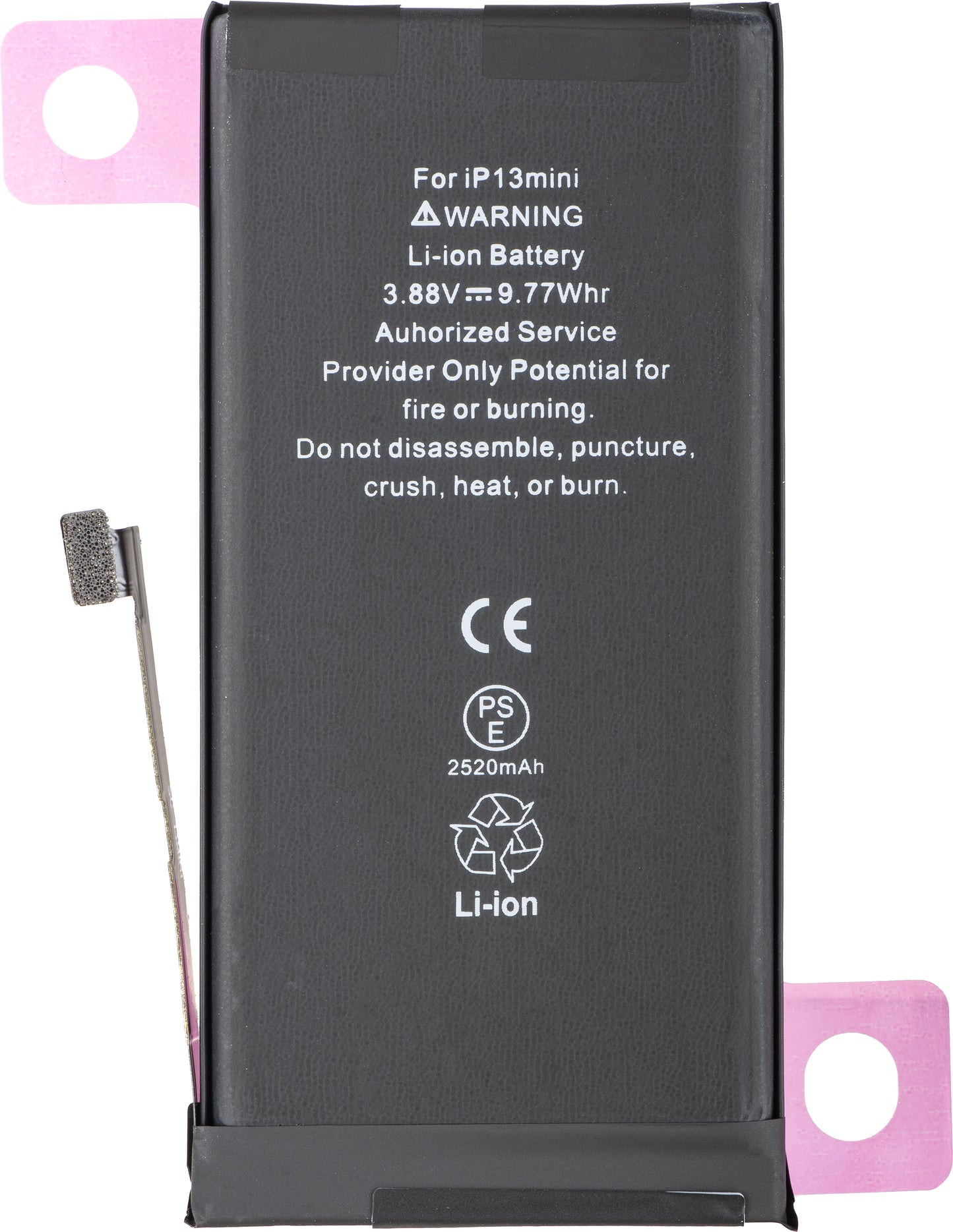 Apple iPhone 13 mini-batteri, Diagnostic High Capacity