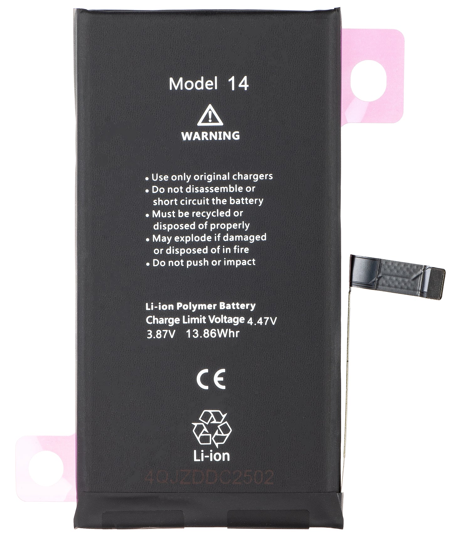 Apple iPhone 14-batteri, Diagnostik