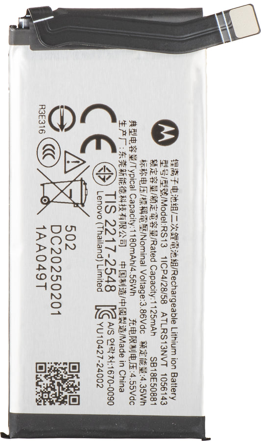 Motorola Razr 60 Ultra batteri, RS13, Service Pack SB18E50881