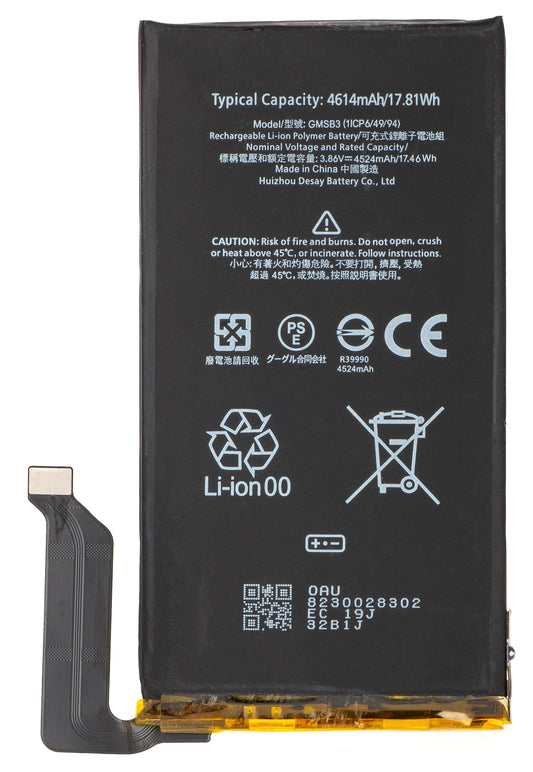 Batteri för Google Pixel 6, GMSB3