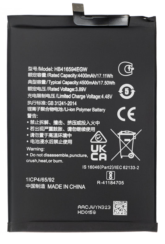Batteri för Honor 90 Lite / X8a, HB416594EGW