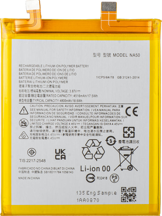 Batteri för Motorola Edge 30 Pro, NA50