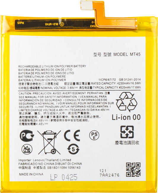 Batteri för Motorola Edge 20 Pro, MT45