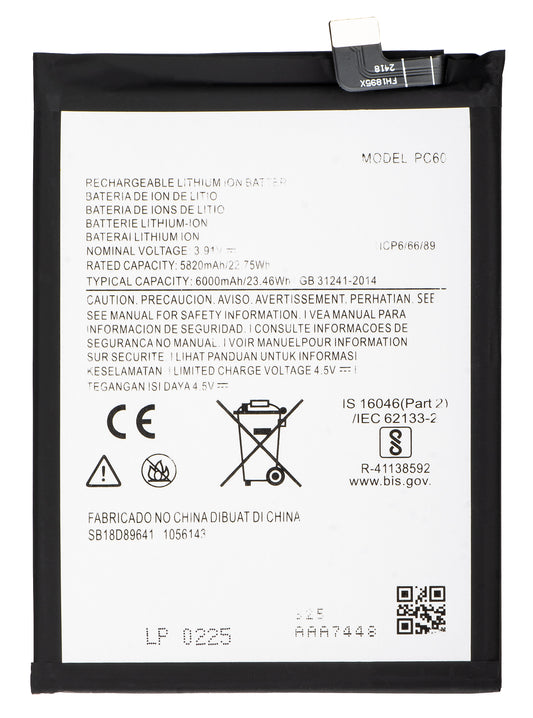 Batteri Motorola Moto G54 Power Edition, PC60