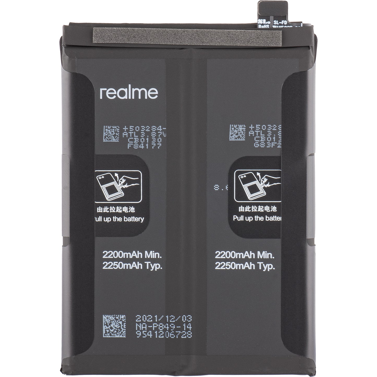 Batteri Realme GT 5G, BLP849, Service Pack 4906739