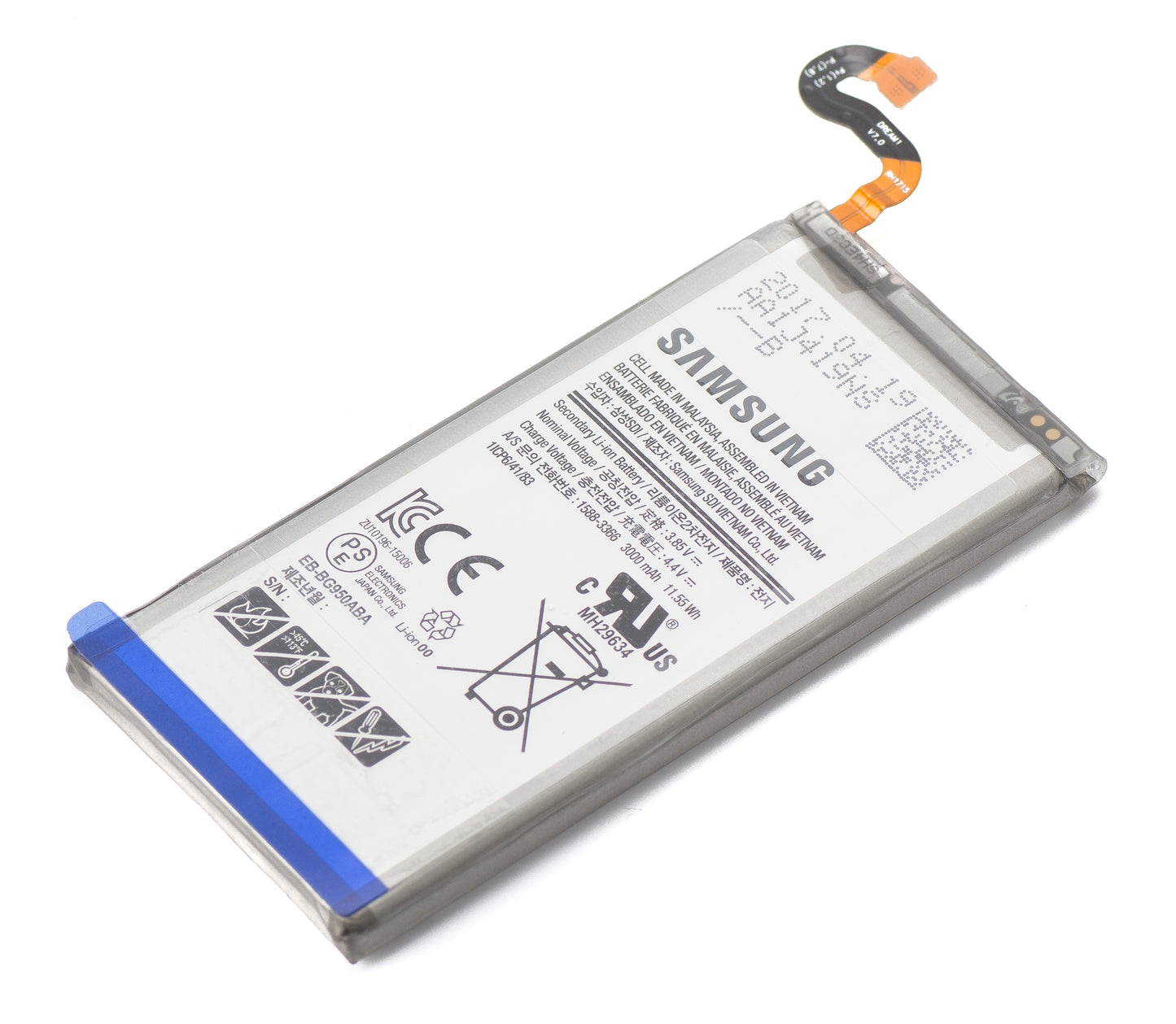 Batteri Samsung Galaxy S8 G950, EB-BG950AB, Byte GH43-0472729A