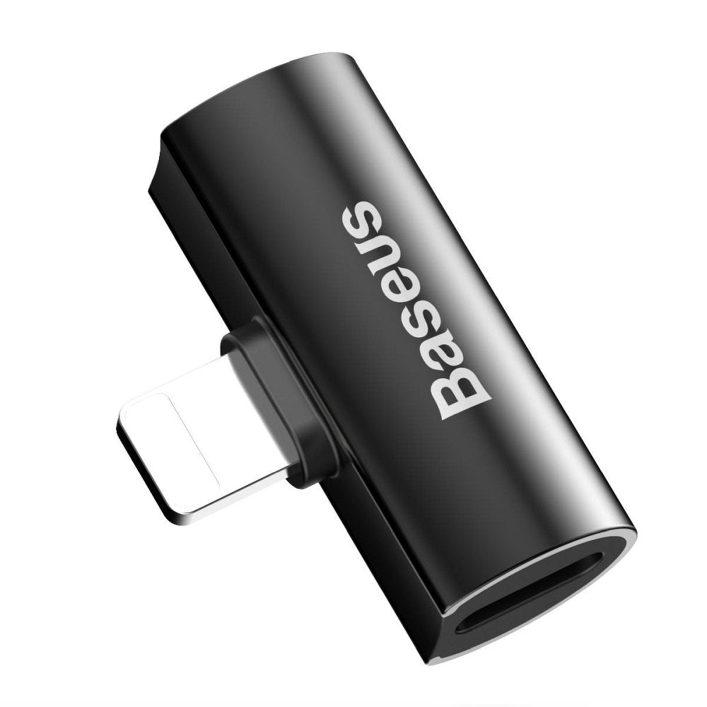 Ljudadapter Lightning - Lightning Baseus, svart CAL46-01