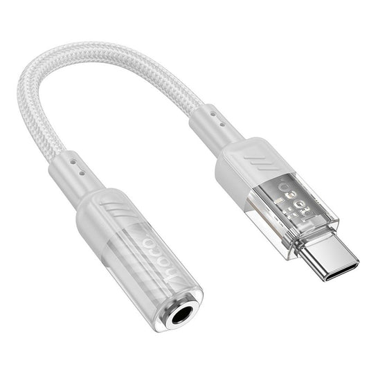USB-C - 3,5 mm ljudadapter HOCO LS37, grå