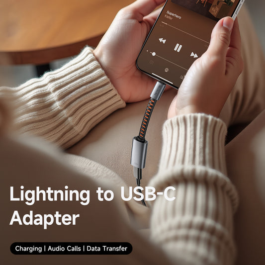 USB-C till Lightning Audioadapter McDodo CA-4870, Grå