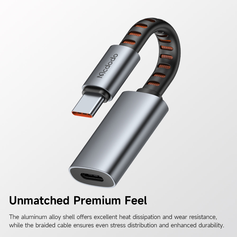 USB-C till Lightning Audioadapter McDodo CA-4870, Grå