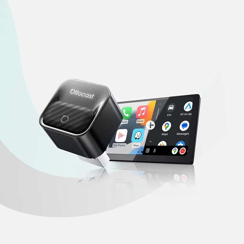 Trådlös Carplay / Android Auto-adapter Ottocast Mini Pico Style B för Apple iPhone / Android-serien CA525-T3
