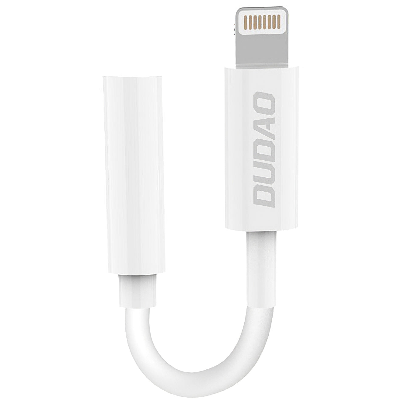 Audioadapter Lightning - 3.5mm Dudao L16i, Vit