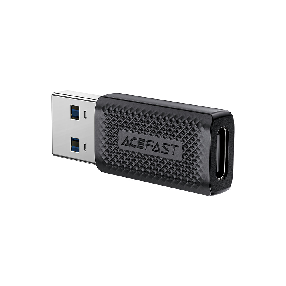 USB-C till USB-A Adapter och Laddare Acefast J2, Svart