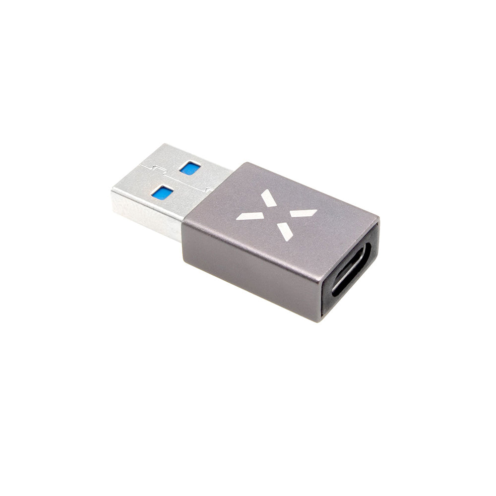 USB-C till USB-A adapter Fixed, Grå