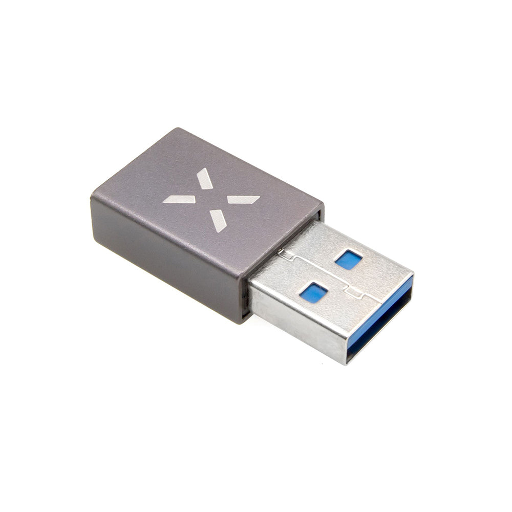 USB-C till USB-A adapter Fixed, Grå
