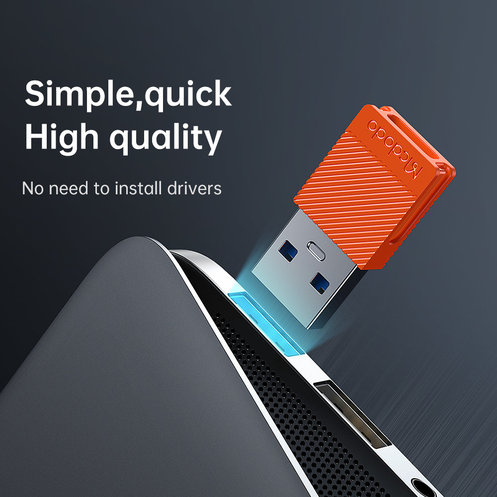 USB-C till USB-A Adapter och Laddare McDodo OT-6550, Orange