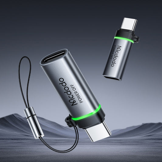 USB-C Data- och Laddningsadapter - USB-C McDodo OT-2450 Power Off, Svart