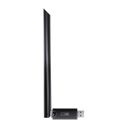 Baseus FastJoy trådlös adapter, Dual Band, 650 Mbps, svart B01317600111-02