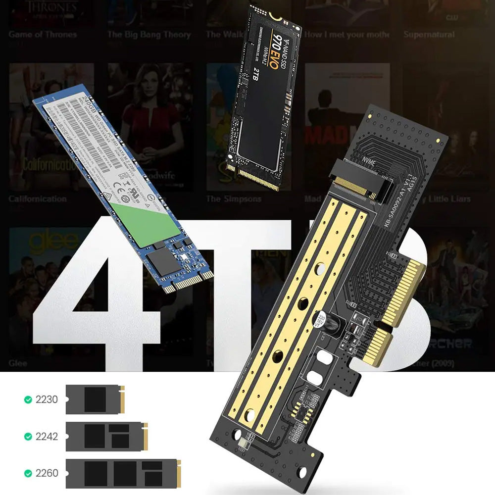 SSD-gränssnittsadaptrar UGREEN CM302 (70503), NVMe M.2 - PCIe 3.0 X4