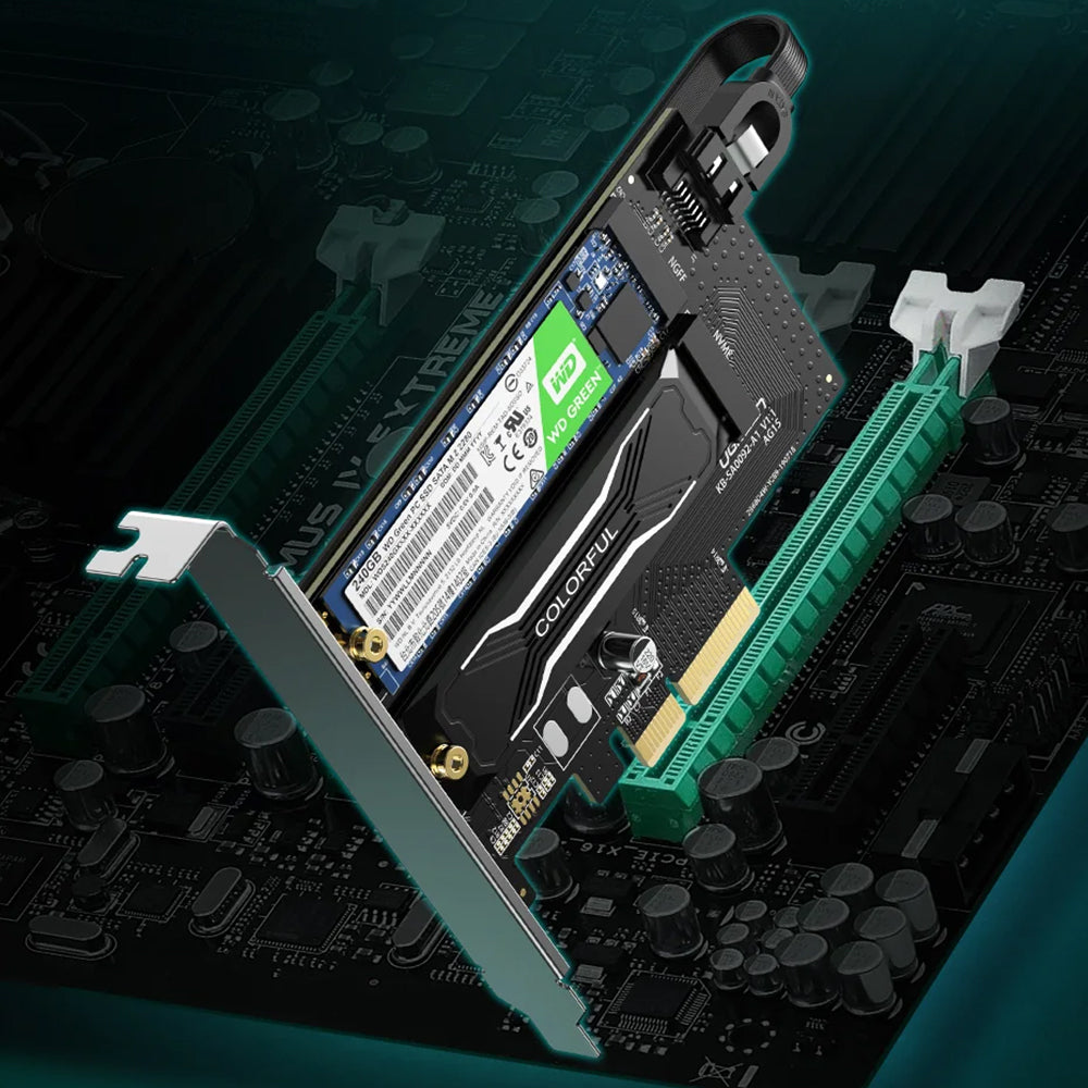 SSD-gränssnittsadaptrar UGREEN CM302 (70504), NVMe M.2 / SATA - PCIe 3.0 X4