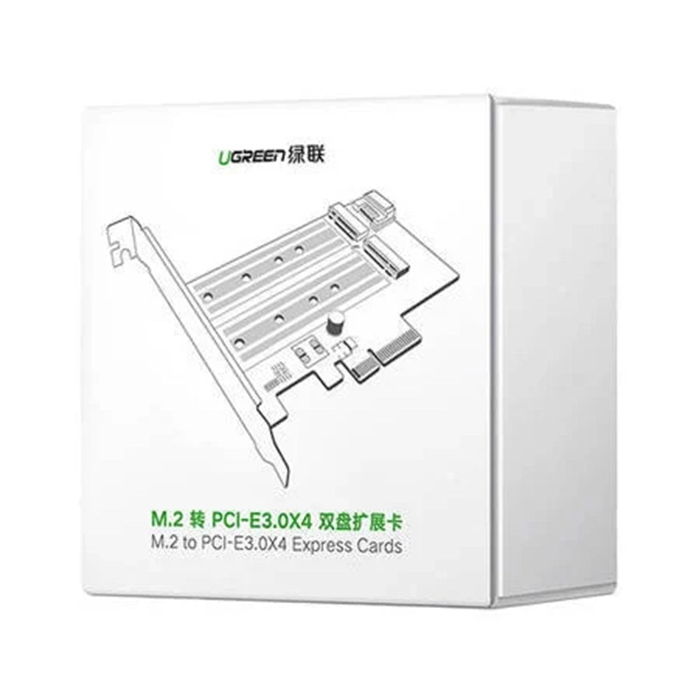 SSD-gränssnittsadaptrar UGREEN CM302 (70504), NVMe M.2 / SATA - PCIe 3.0 X4
