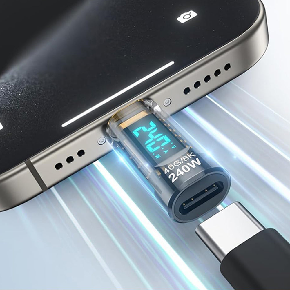 USB-C Techsuit A23 Media Adapter, Gray