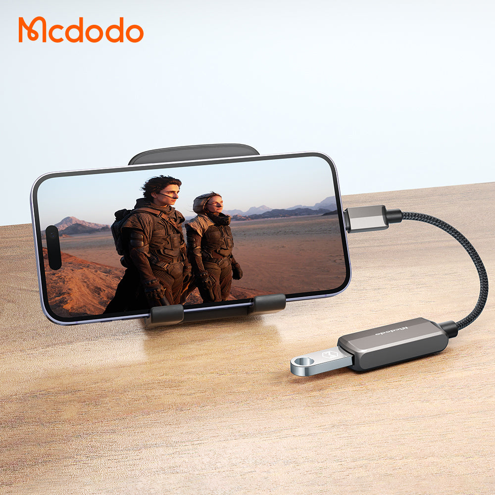 OTG-adapter Lightning - USB-A McDodo CA-2690, Grå