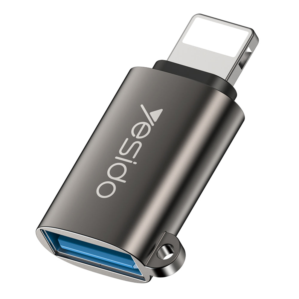 OTG Lightning - USB-A Yesido GS14, Svart