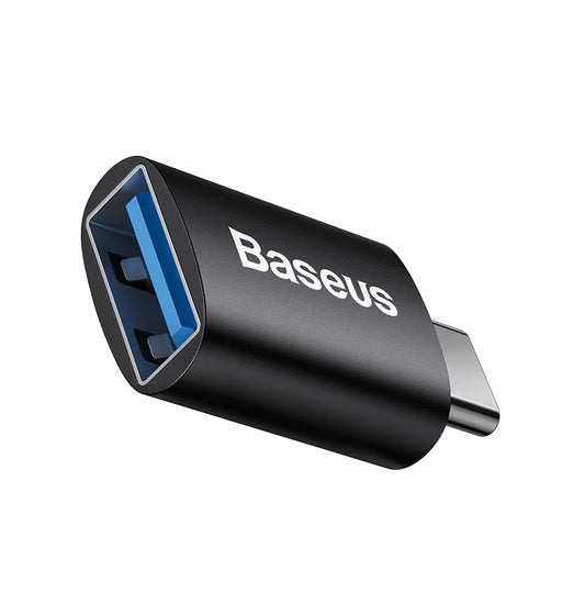 Baseus Ingenuity USB-C till USB-A OTG-adapter, svart