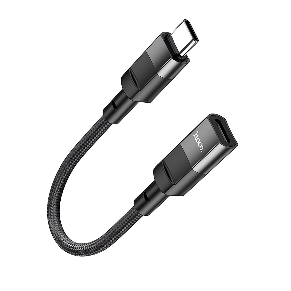 Lightning data- och laddningsadapter - USB-C HOCO U107, 0,1 m, svart
