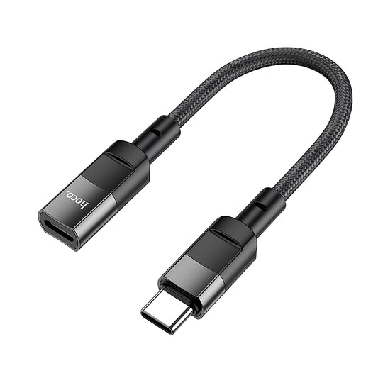 HOCO U107 Lightning - USB-C data- och laddningsadapter HOCO U107, 0,1 m, svart