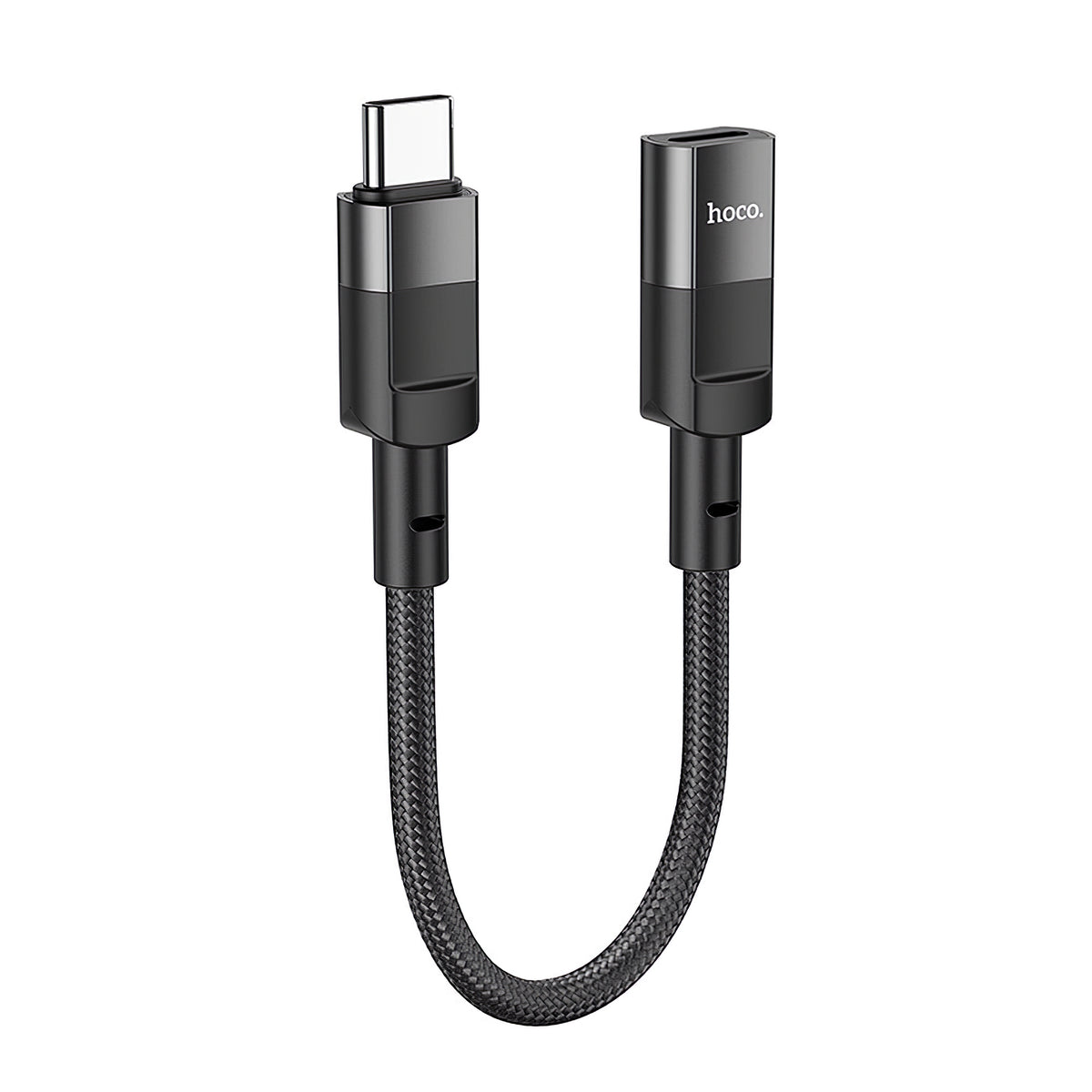 Lightning data- och laddningsadapter - USB-C HOCO U107, 0,1 m, svart