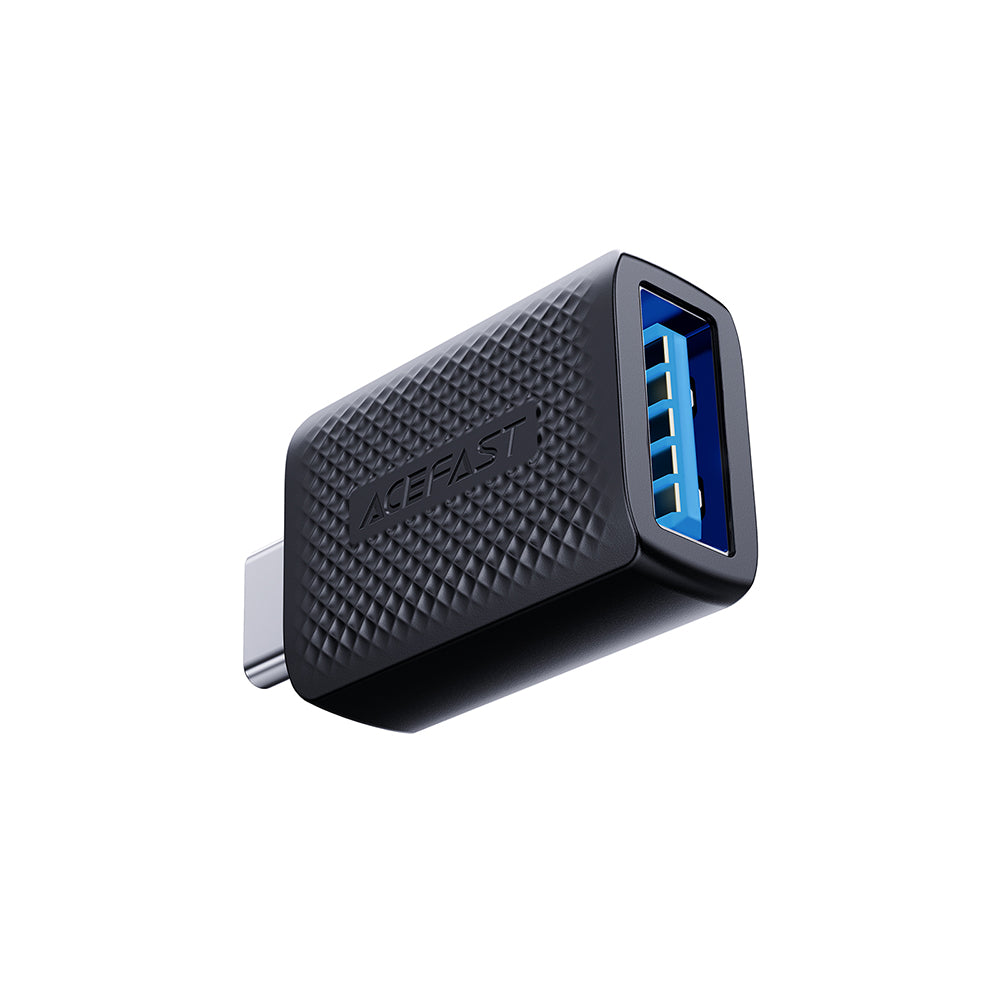 OTG-adapter USB-C till USB-A Acefast J1, Svart