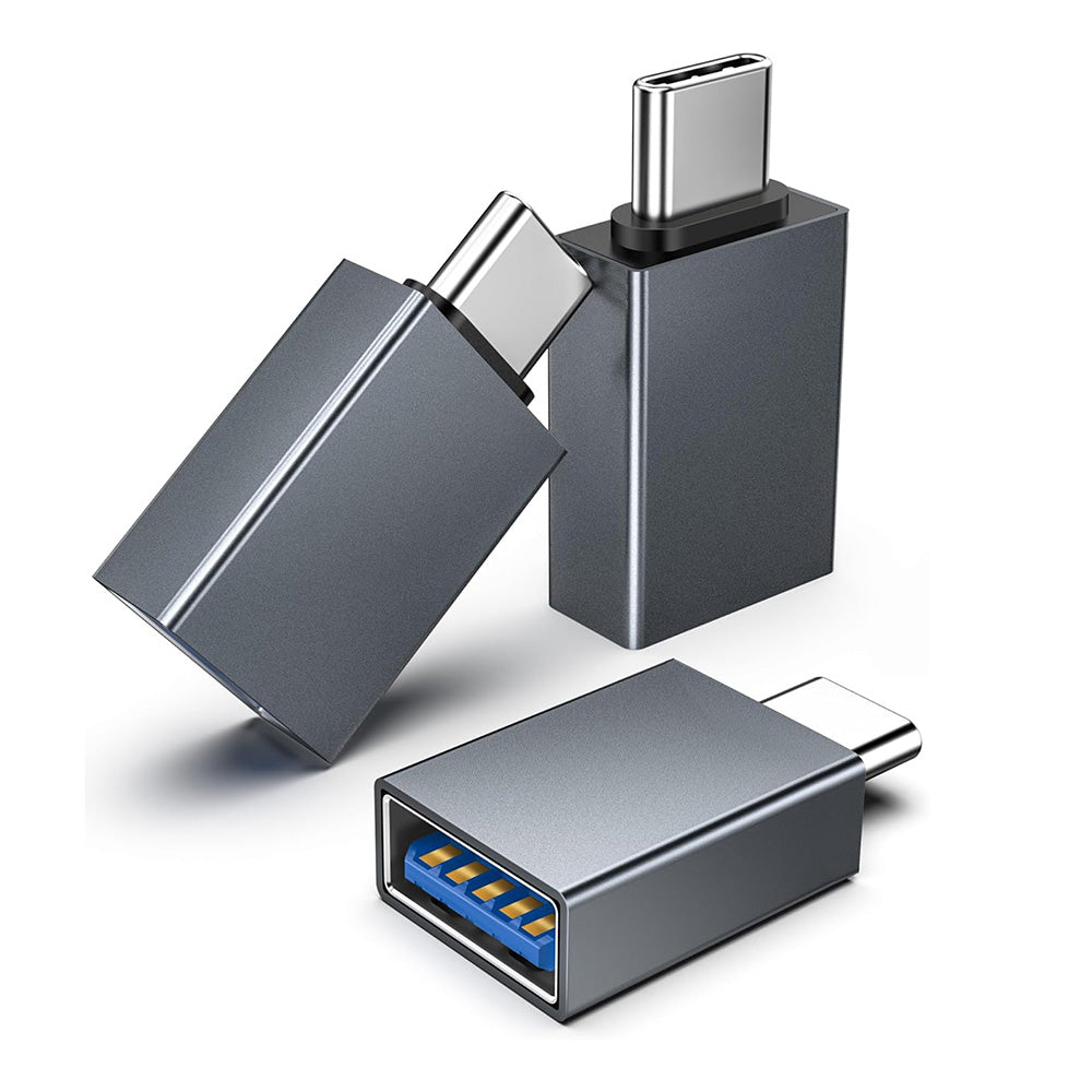 OTG-adapter USB-C - USB-A Techsuit A8 SlateVolt, Grå