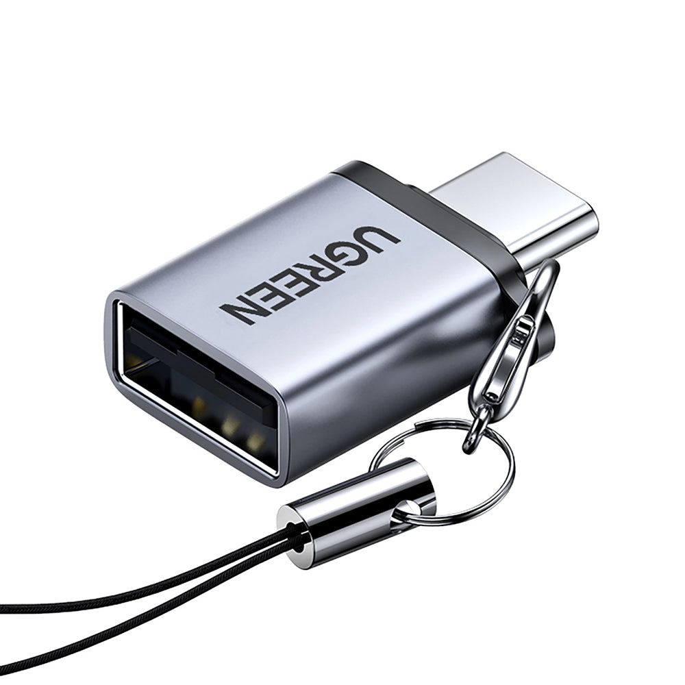 OTG-adapter USB-C - USB-A UGREEN US270 (50283), Grå