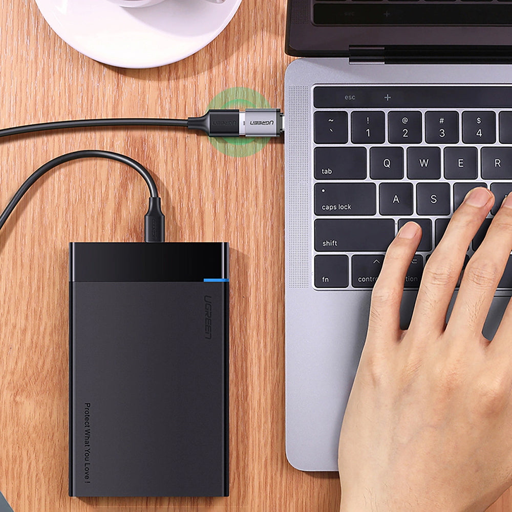 OTG-adapter USB-C - USB-A UGREEN US270 (50283), Grå