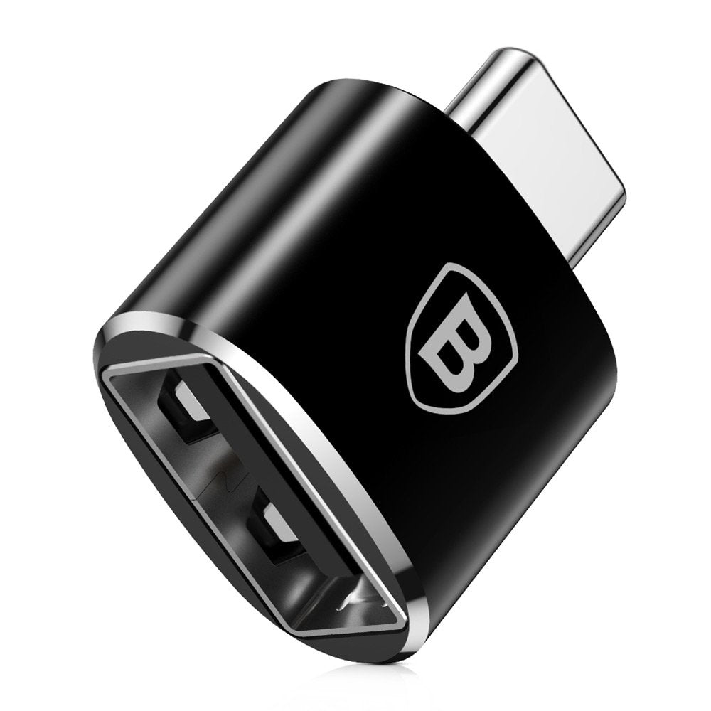 OTG-adapter USB-C - USB-A Baseus, Svart CATOTG-01