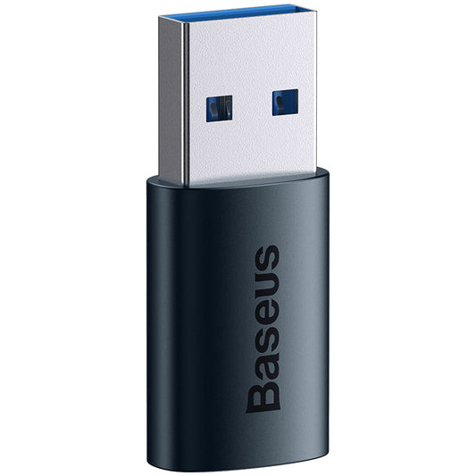 Baseus Ingenuity USB-C - USB-A data- och laddningsadapter, blå ZJJJQ000103