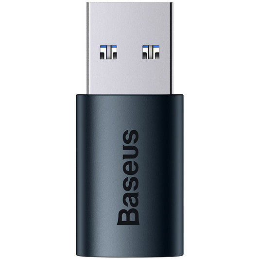Baseus Ingenuity USB-C - USB-A data- och laddningsadapter, blå ZJJJQ000103