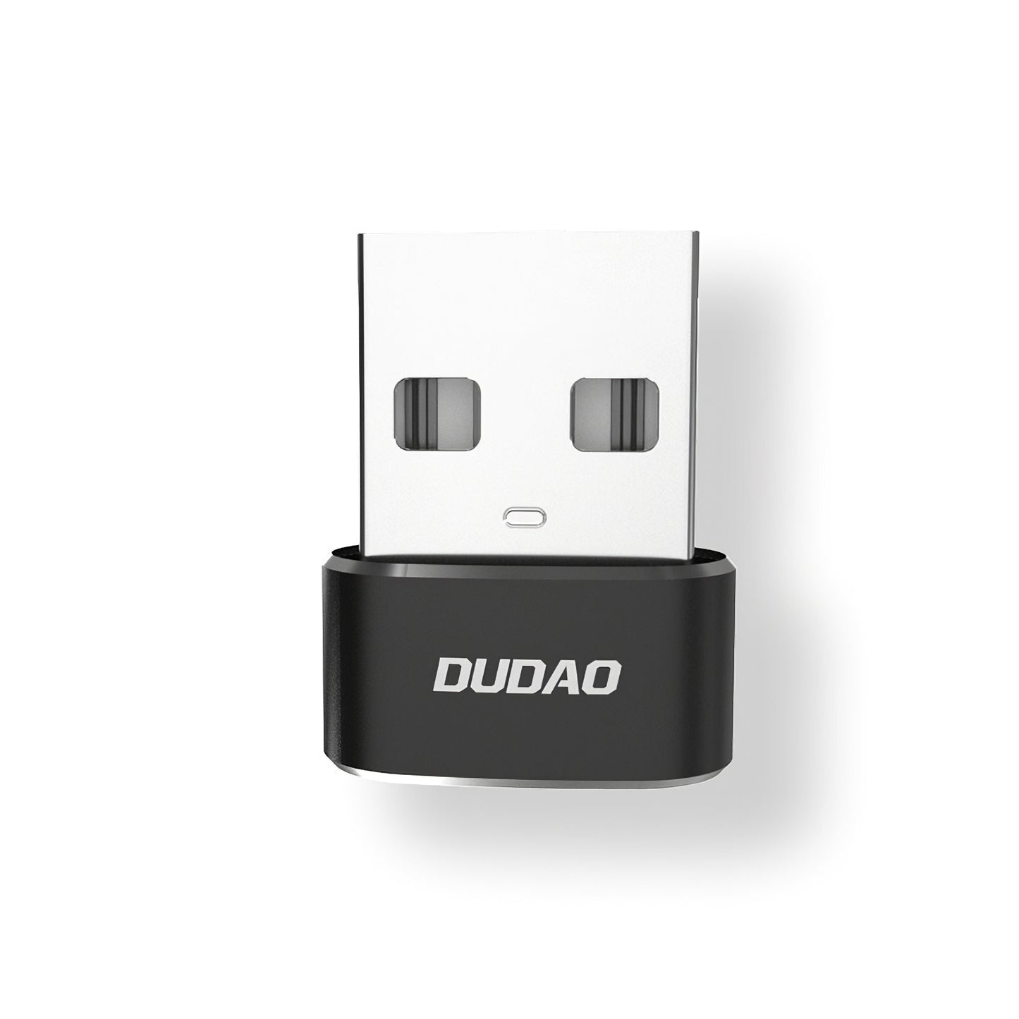USB-C till USB-A data- och laddningsadapter Dudao L16AC, svart