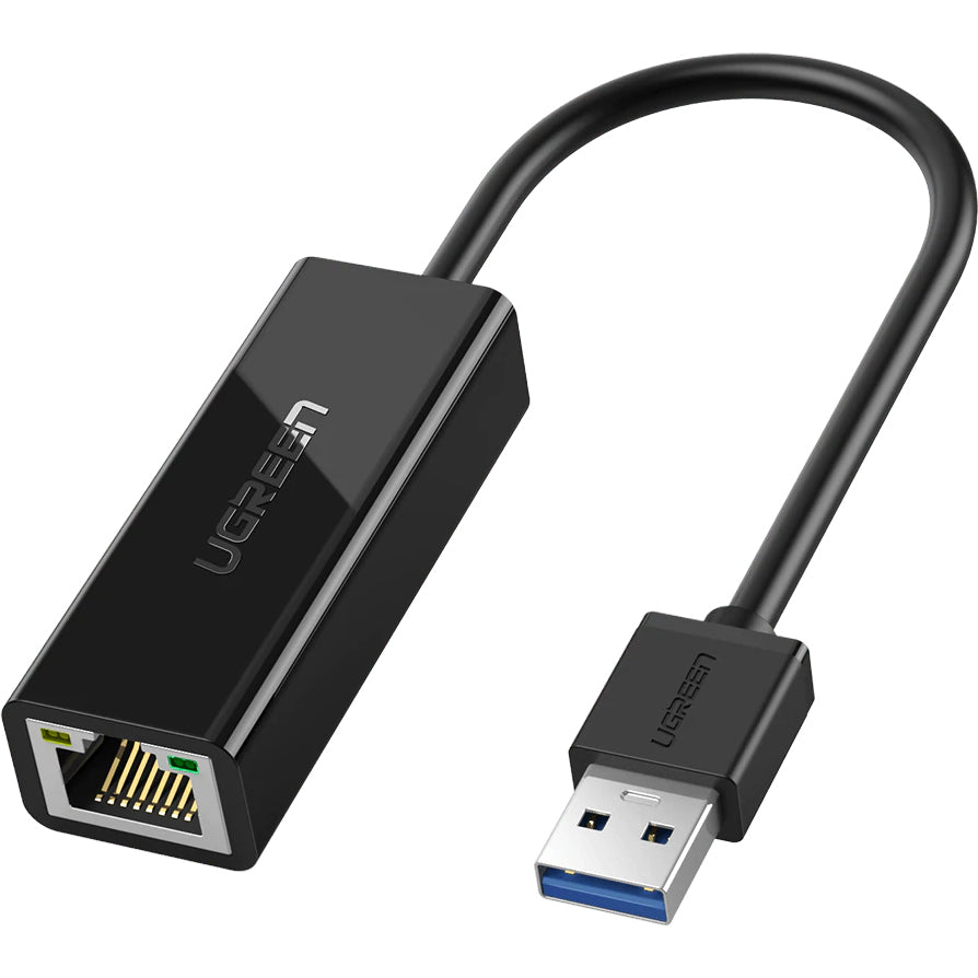 Nätverkskort UGREEN CR111, RJ45, USB 3.0, Svart