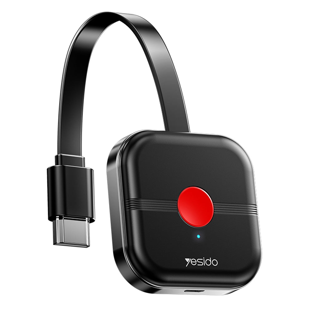 Yesido TV10 5G trådlös multimediaadapter, svart