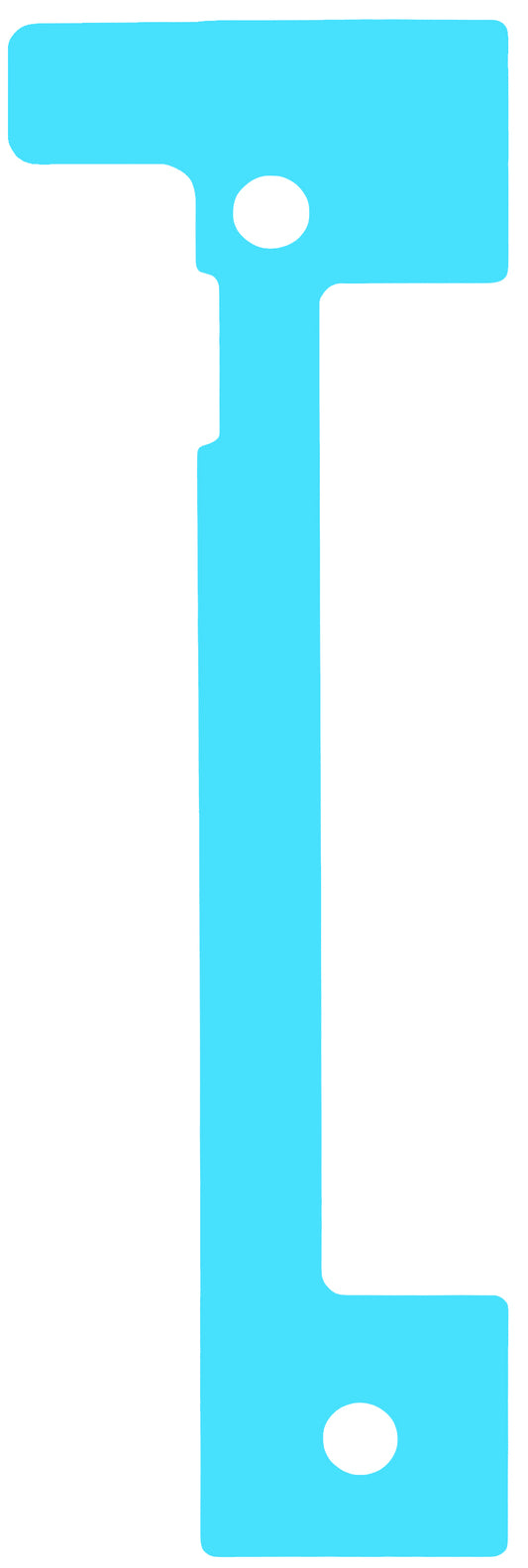 Lim för HMD Pulse-batteri, Typ 1, Servicepaket 286941401