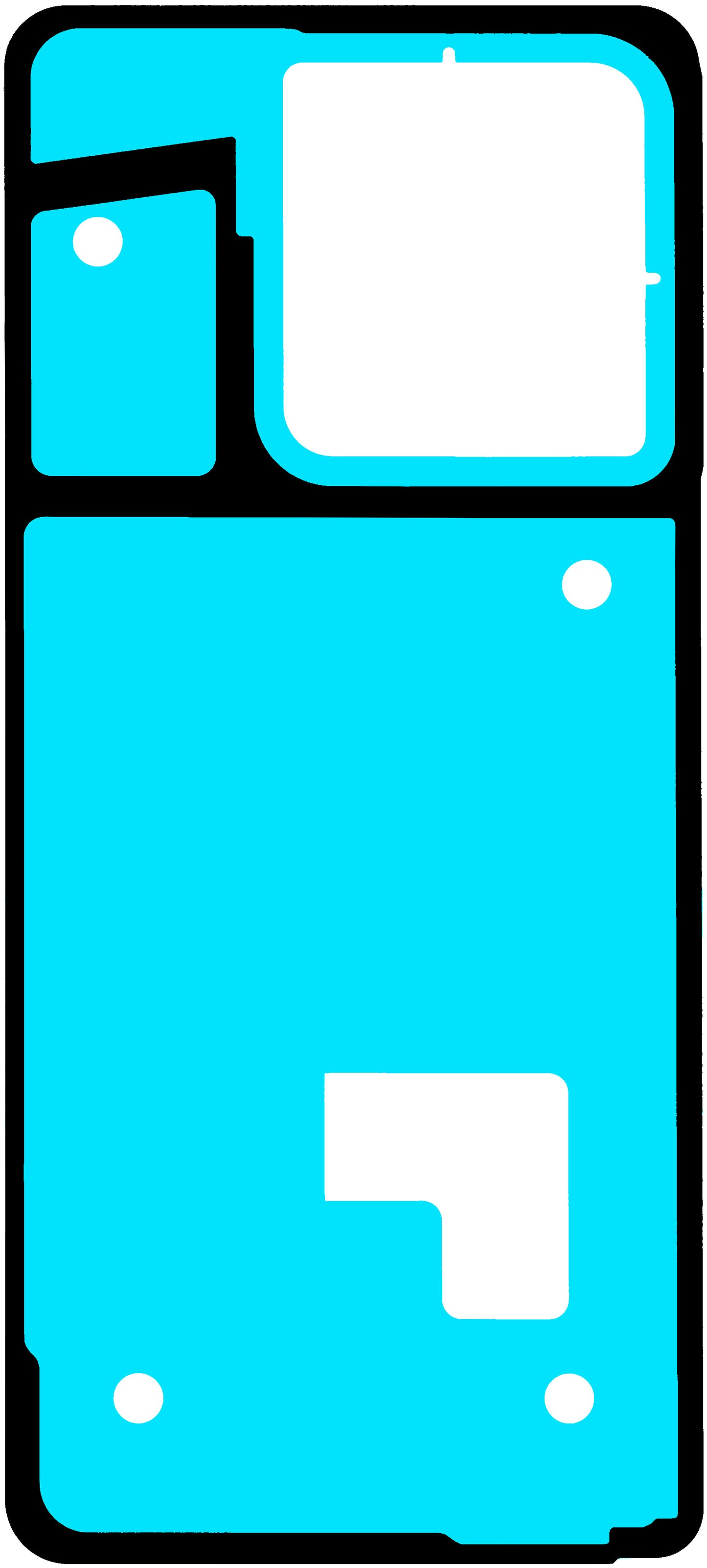 Lim för batterilucka Motorola Moto G Stylus 5G (2025), Service Pack 5D78C29744