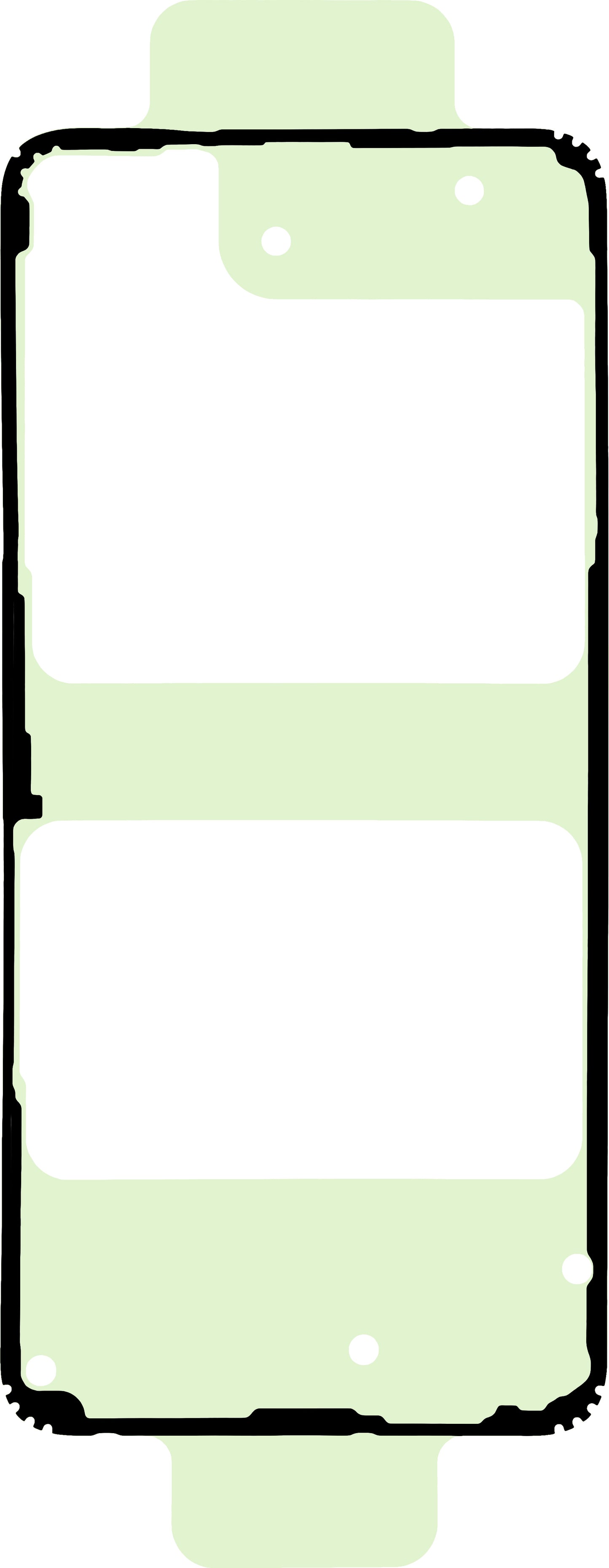 Lim för batterilucka Samsung Galaxy S21 FE 5G G990, Service Pack GH02-22977A