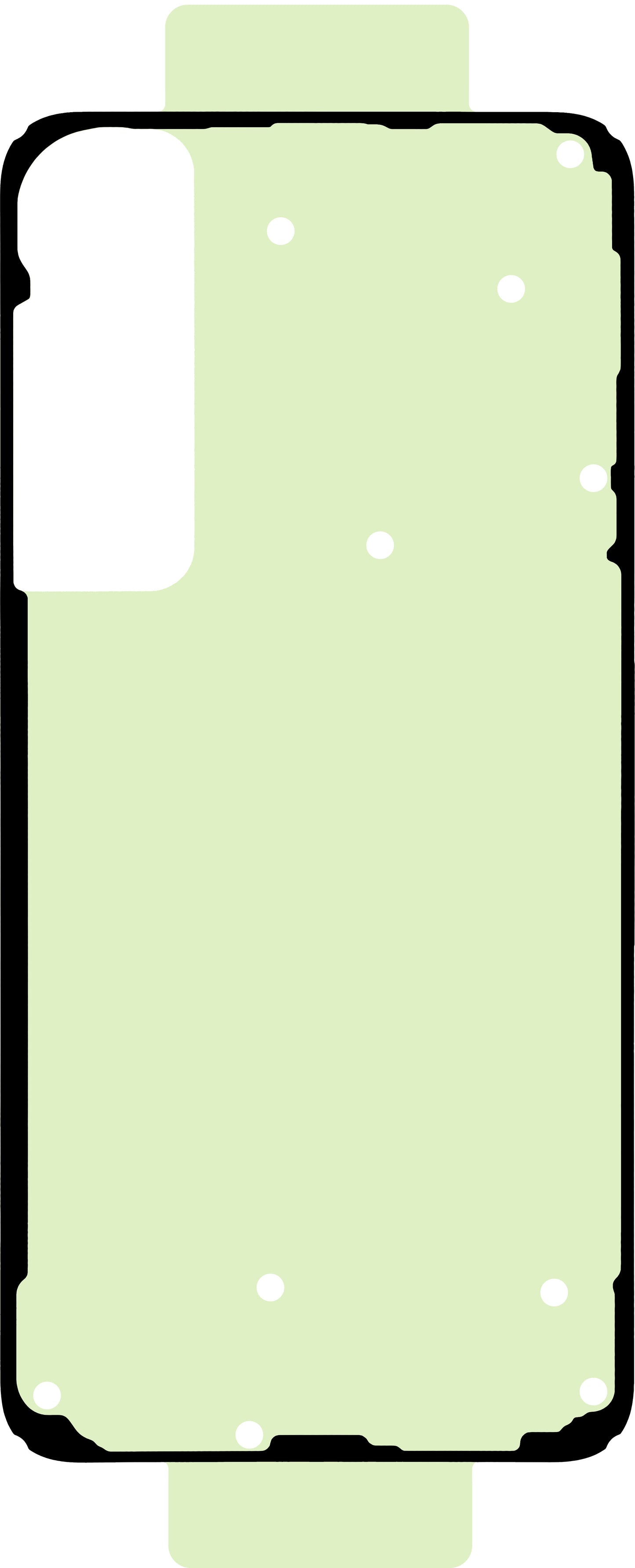 Samsung Galaxy S25+ S936 Battery Cover Adhesive, Service Pack GH81-26939A