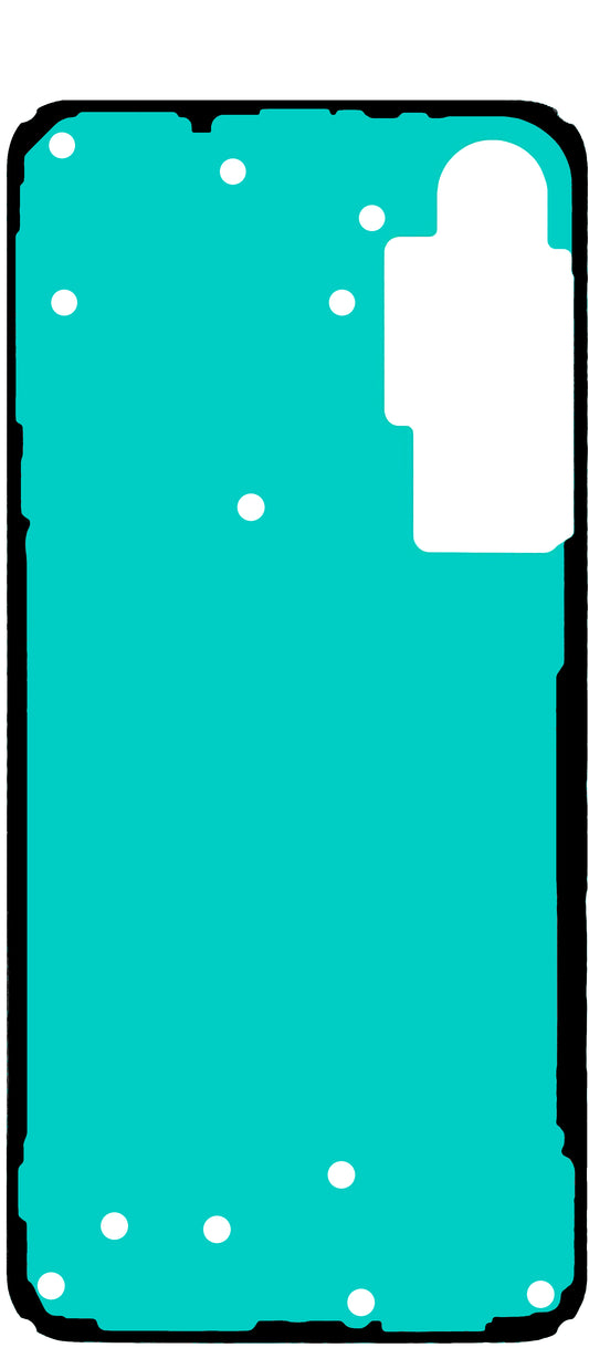 Lim för batterilucka Samsung Galaxy S24 FE S721, Service Pack GH81-26418A