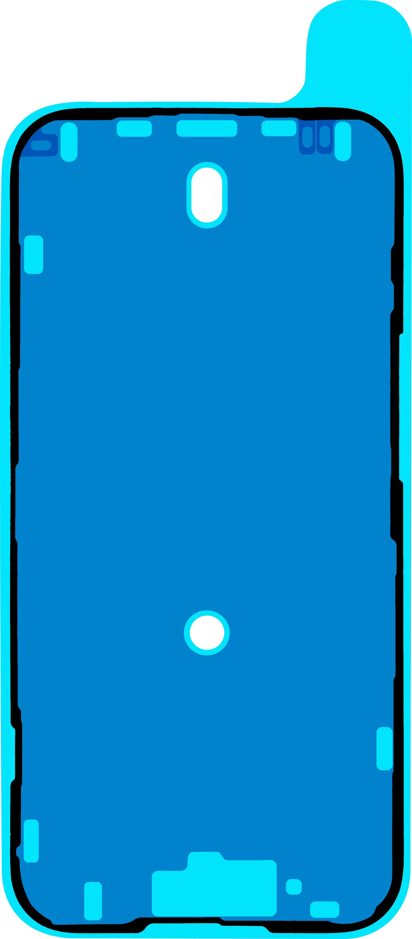 Displaylim Apple iPhone 15, Service Pack 923-09184